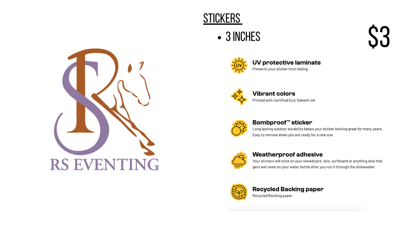 RS eventing Sticker