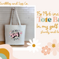 Golf Girl Tote Bag, Large size of 15x19x6 Inches