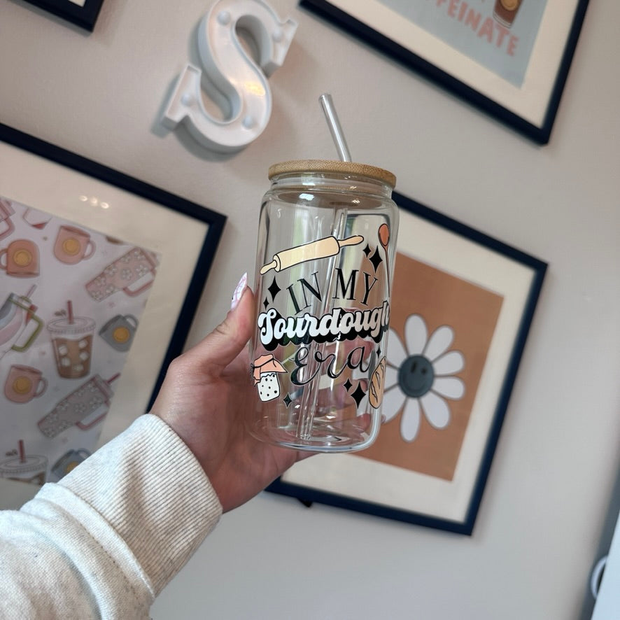 In my Sourdough Era 16oz Glass Can - Glass Beer Can