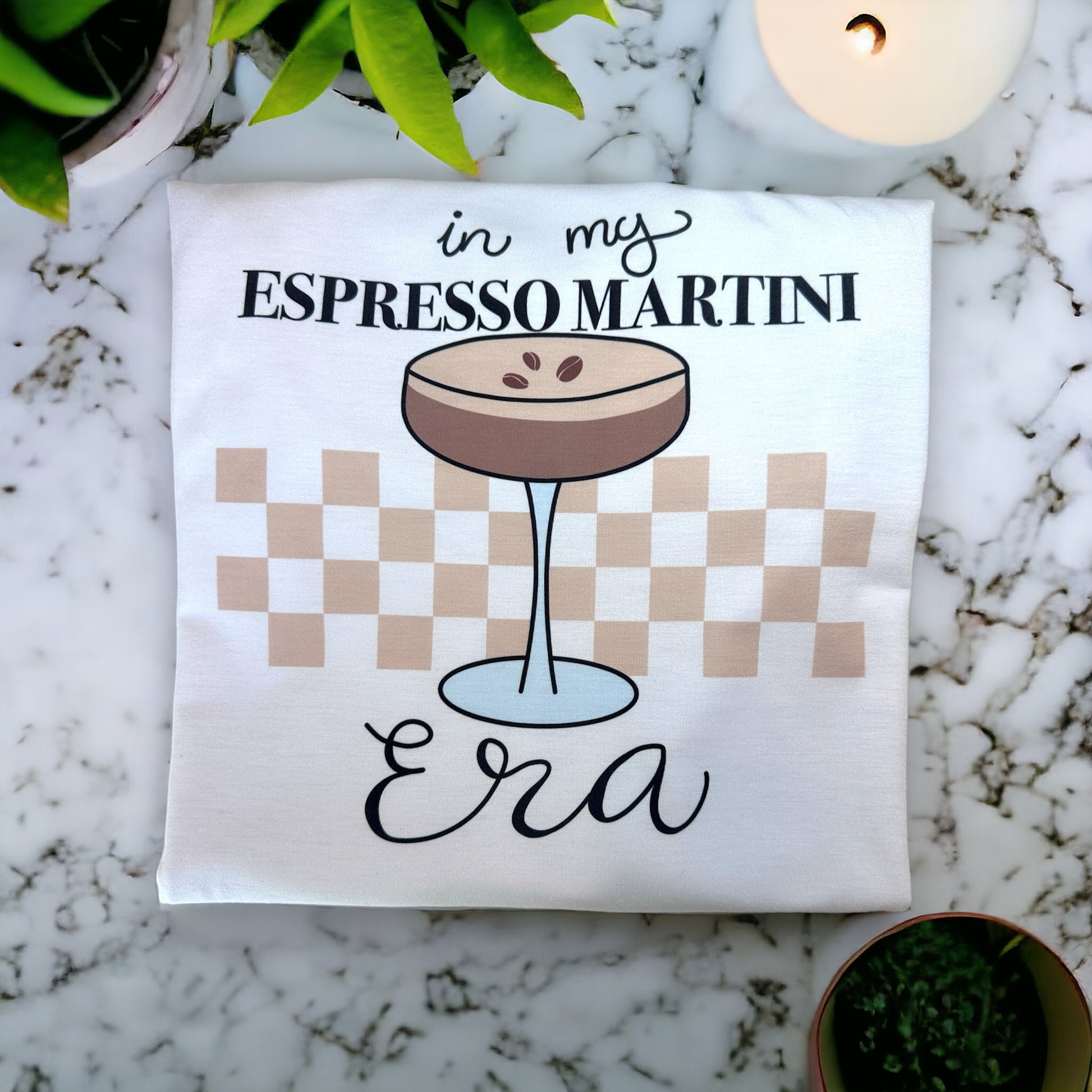 In my Espresso Martini Era T-shirt - Trending, Sourdough T-shirt, Graphic Tee, Bread T-shirt, Women's T-Shirt