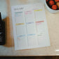 Grocery List Notepad - 8.5x11in notepad - Planner - Notepad for all your thoughts! Meal Planning