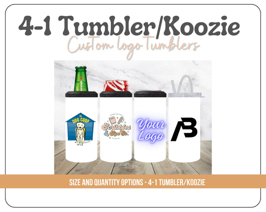 Custom Logo 4-1 Tumbler