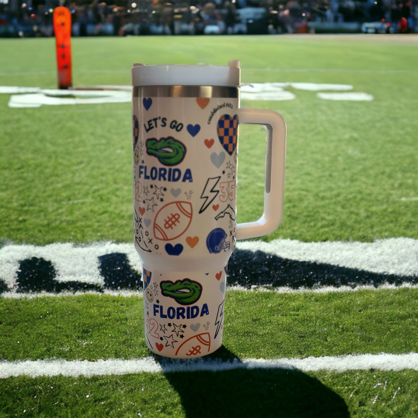 UF - University of Florida Football 40oz Tumbler