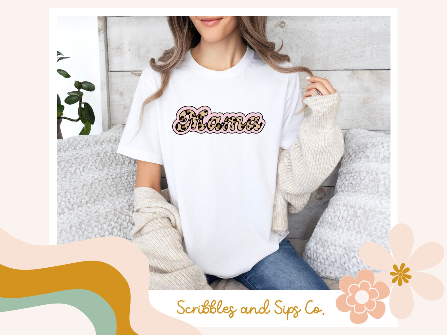 Retro Mama T-shirt - Multiple color ways - Trending Right Now, Women's Graphic T-shirt, Mom T-Shirt, Retro T-shirt, Mother's Day Gift